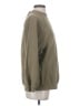 Madewell Green Button-Back Mockneck Top Size S - photo 4