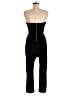 Express Solid Black Jumpsuit Size 6 - photo 2