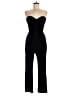 Express Solid Black Jumpsuit Size 6 - photo 1