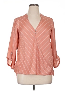 Peace & Pearls Long Sleeve Blouse