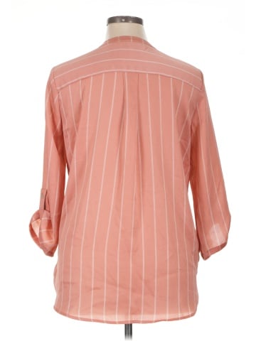 Peace & Pearls Long Sleeve Blouse (view 2)