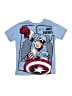 Marvel Blue Short Sleeve T-Shirt Size 5T - photo 1