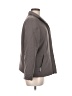 Michel Rene Solid Gray Jacket Size M - photo 4