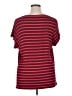 CAbi Stripes Red Short Sleeve T-Shirt Size XL - photo 2