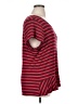 CAbi Stripes Red Short Sleeve T-Shirt Size XL - photo 4