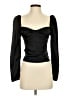 Reformation Black Long Sleeve Top Size 4 - photo 1