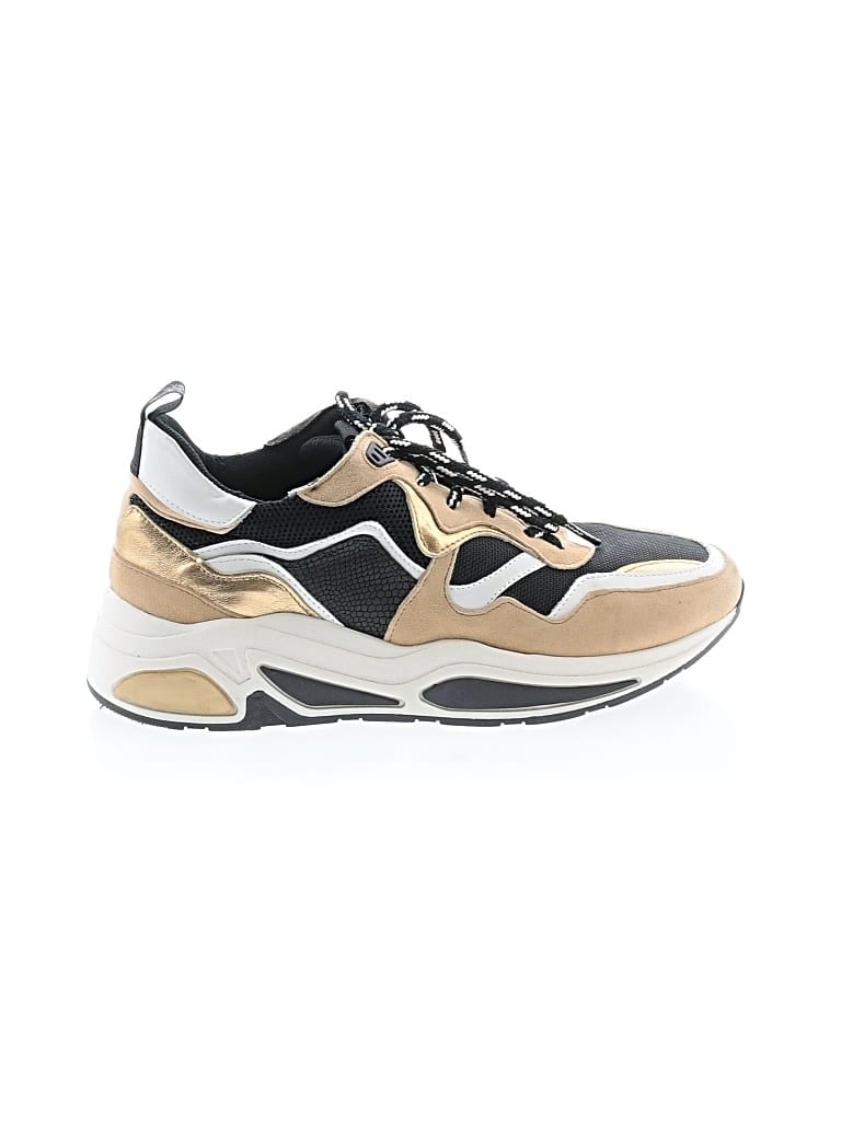 Pre-owned Assorted Brands Kids' Sneakers In Tan