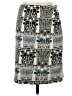 Etcetera Graphic Gray Casual Skirt Size 2 - photo 1