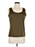 Donna Karan New York 100% Polyester Green Sleeveless Blouse Size M - photo 1