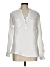 Mote White Long Sleeve Blouse Size L - photo 1