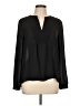 HD in Paris 100% Polyester Black Long Sleeve Blouse Size 12 - photo 1