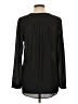 HD in Paris 100% Polyester Black Long Sleeve Blouse Size 12 - photo 2