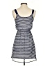 Xhilaration 100% Polyester Stripes Blue Casual Dress Size XS - photo 2