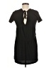 21 Saints Solid Black Casual Dress Size M - photo 2