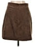 Marella Solid Brown Casual Skirt Size 0 - photo 2