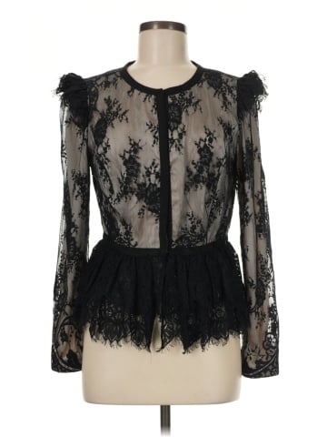 Pearl GEORGINA CHAPMAN of marchesa Long Sleeve Blouse (view 1)