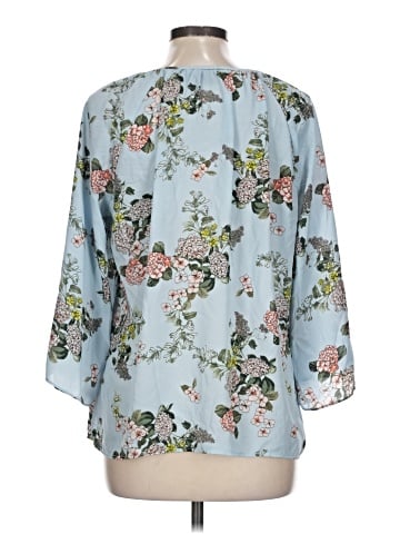 7th Avenue Design Studio New York & Company 3/4 Sleeve Blouse (view 2)
