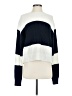 Garage Color Block Blue Pullover Sweater Size S - photo 1