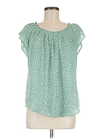 LC Lauren Conrad Short Sleeve Blouse (view 1)