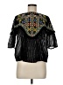 Zara Black 3/4 Sleeve Blouse Size M - photo 1