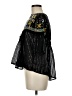 Zara Black 3/4 Sleeve Blouse Size M - photo 5