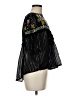 Zara Black 3/4 Sleeve Blouse Size M - photo 4
