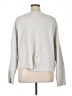 Pinque 100% Polyester Solid Silver Pullover Sweater Size XL - photo 2