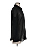 Reiss 100% Polyester Chevron-herringbone Black Long Sleeve Blouse Size 6 - photo 4