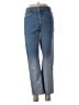 Boden Color Block Blue Jeans Size 6 - photo 1