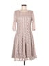 CHRIS McLaughlin Gray Cocktail Dress Size 10 - photo 1