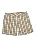 Cabela's 100% Cotton Plaid Green Shorts Size 12 - photo 1