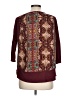 Tyche Burgundy 3/4 Sleeve Blouse Size L - photo 2