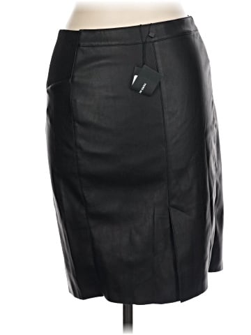 Vero Moda Faux Leather Skirt (view 2)