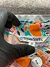 Travelsmith Print Orange Long Sleeve Blouse Size 3X - photo 7
