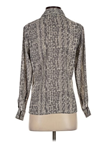 Petite Sophisticate Long Sleeve Blouse (view 2)
