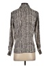 Petite Sophisticate 100% Polyester Tweed Gray Long Sleeve Blouse Size 2 Petite - photo 2