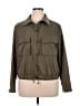 Unbranded 100% Recycled Polyester Green 3/4 Sleeve Button-Down Shirt Size XL - photo 1