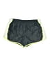 Danskin Now 100% Polyester Color Block Green Athletic Shorts Size L - photo 1