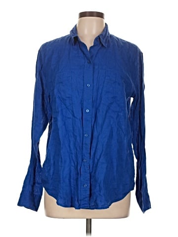Gap Long Sleeve Button-Down Shirt (view 1)