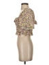 Zara Yellow 3/4 Sleeve Blouse Size S - photo 5