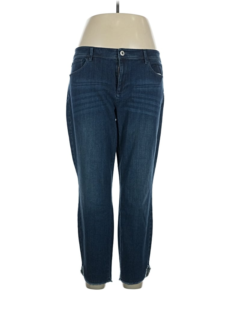 Pre-owned Jjill Jeans In Blue