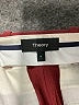 Theory Color Block Burgundy Wool Pants Size 4 - photo 7