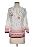 Boden 100% Cotton White 3/4 Sleeve Blouse Size 2 - photo 1