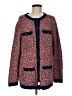 Boden 100% Cotton Tweed Red Cardigan Size M - photo 1