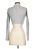 TNA 100% Cotton Gray Long Sleeve Top Size XS - photo 2