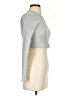 TNA 100% Cotton Gray Long Sleeve Top Size XS - photo 4