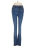 J.Crew Factory Store Hearts Blue Jeans Size 28 waist - photo 1
