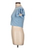 Boohoo Blue Short Sleeve Top Size 12 - photo 5