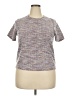 DAZY Tweed Gray Short Sleeve T-Shirt Size 2X - photo 1