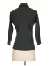 Pebble Beach 100% Polyester Black 3/4 Sleeve Blouse Size S - photo 2